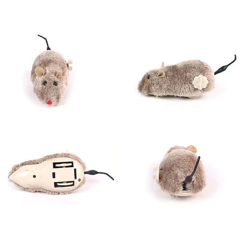 Winding Plush Mouse