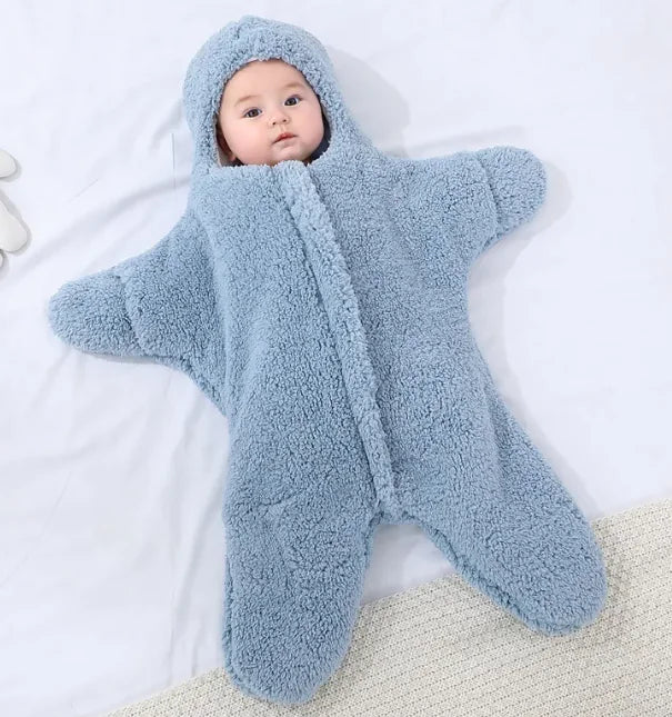 Baby Fleece Snowsuit Blanket