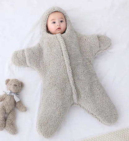 Baby Fleece Snowsuit Blanket