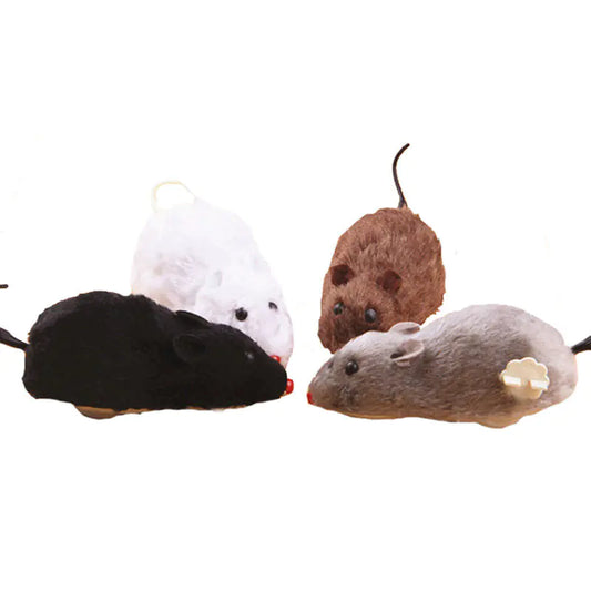 Winding Plush Mouse