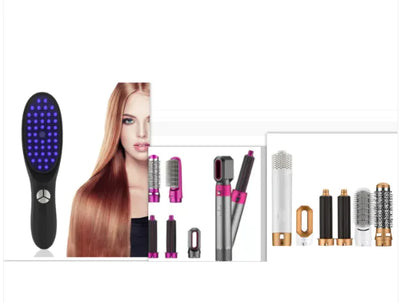 Electric Spray Scalp Massager Brush Comb
