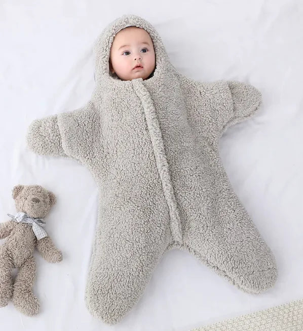 Baby Fleece Snowsuit Blanket