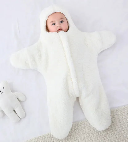 Baby Fleece Snowsuit Blanket